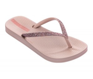Ipanema Ana Sparkle Gyerek Strandpapucs Világos Rózsaszín | 5872TDKXH