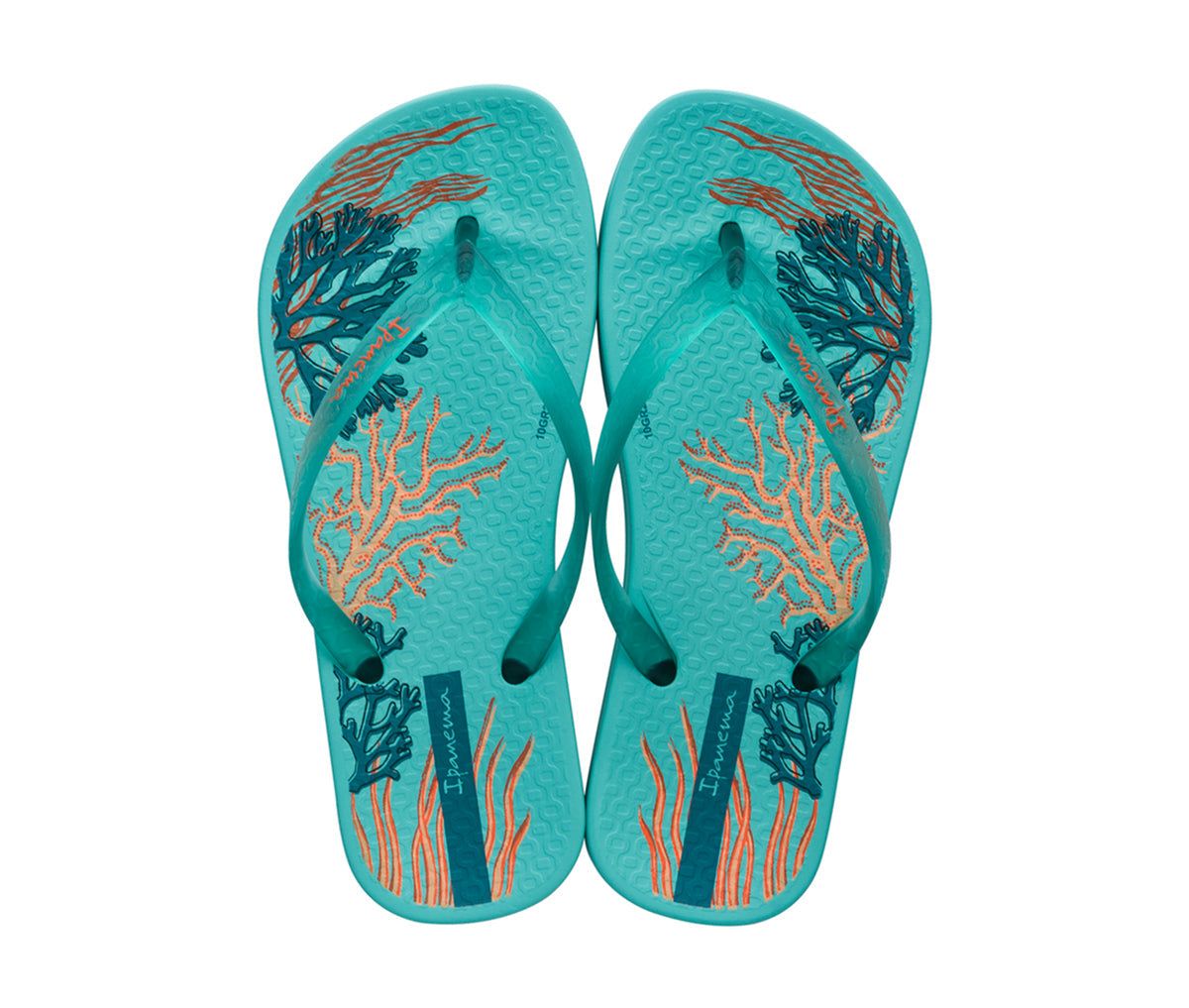 Ipanema Ana Glossy Gyerek Strandpapucs Kék Kék Narancssárga | 5230XLIUZ