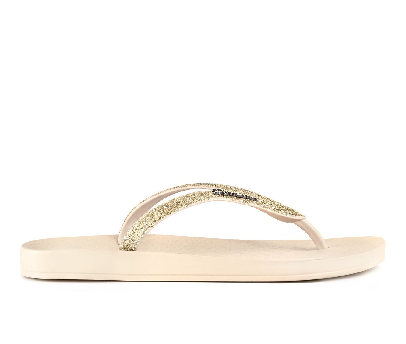 Ipanema Ana Sparkle Női Strandpapucs Bézs | 4703SIDJO