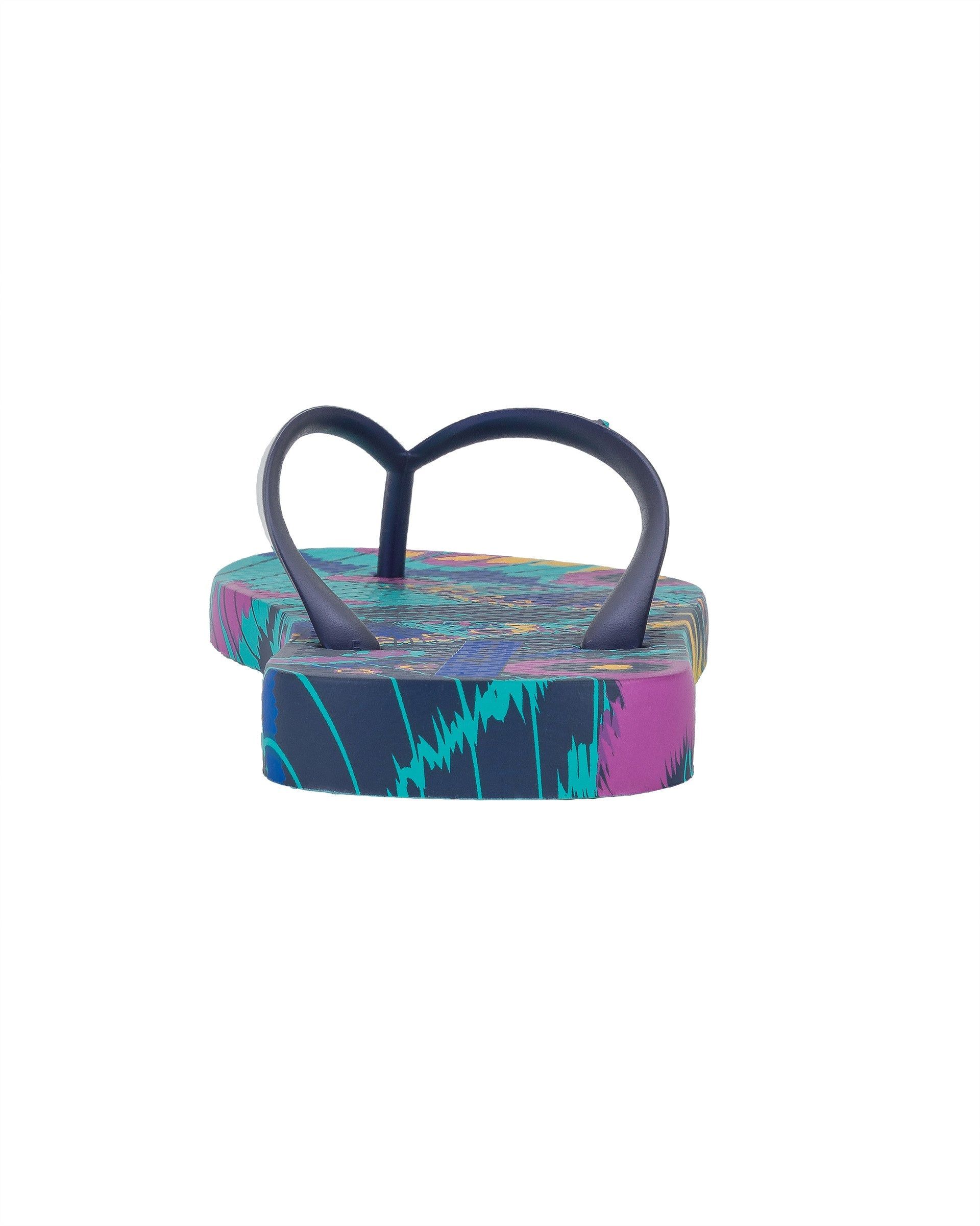 Ipanema Animal Print Női Strandpapucs Zöld Kék | 9043ZNHGC